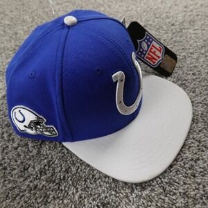 NEW Indianapolis Colts Hat Cap Strap Back Blue NFL Football Pro Standard Mens